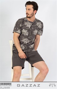 Комплект мужской футболка с шортами