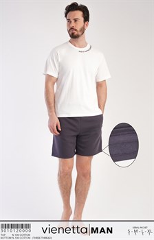 Комплект мужской футболка шорты - фото 10055