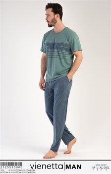 Комплект мужской - футболка брюки - фото 10131