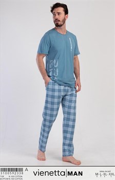 Комплект мужской - футболка брюки - фото 10240