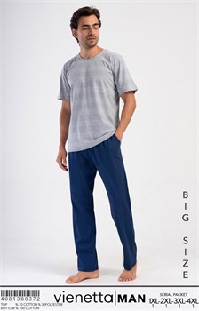 Комплект мужской - футболка брюки VM80372 - фото 11023