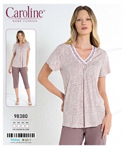 Комплект футболка капри Car98380