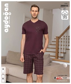 Комплект мужской футболка шорты AYD260010