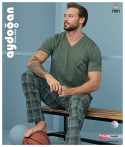 Комплект мужской футболка брюки AYD7951