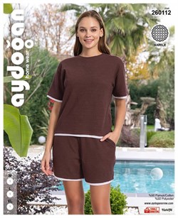 Комплект для отдыха футболка с шортами AYD260112