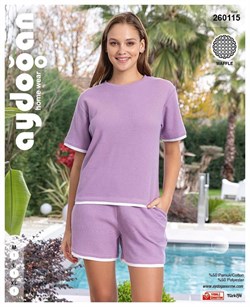 Комплект для отдыха футболка с шортами AYD260115