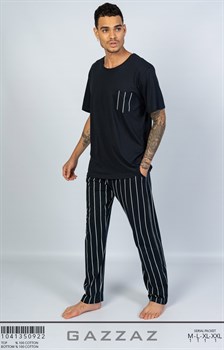 Комплект мужской футболка брюки - фото 8466