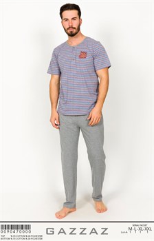 Комплект мужской футболка брюки - фото 8480