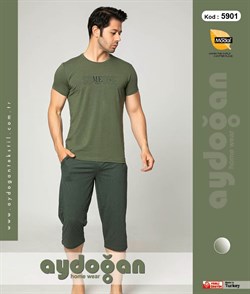 Комплект мужской футболка капри - фото 8898