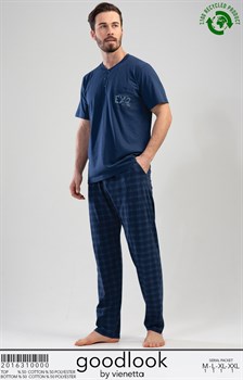 Комплект мужской футболка брюки - фото 9119