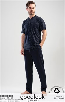 Комплект мужской футболка брюки - фото 9173