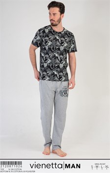 Комплект мужской - футболка брюки - фото 9732