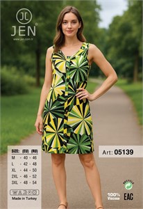 Платье без рукавов Jen05139