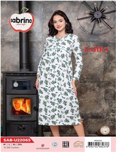 Ночная сорочка байка SABU-22065