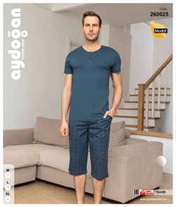 Комплект мужской футболка капри AYD260025
