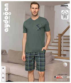 Комплект мужской футболка шорты AYD260009