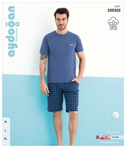Комплект мужской футболка шорты AYD250302