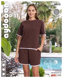 Комплект для отдыха футболка с шортами AYD260112