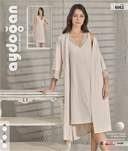 Комплект халат с сорочкой AYD6062