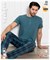 Комплект мужской футболка Modal с брюками - фото 10202
